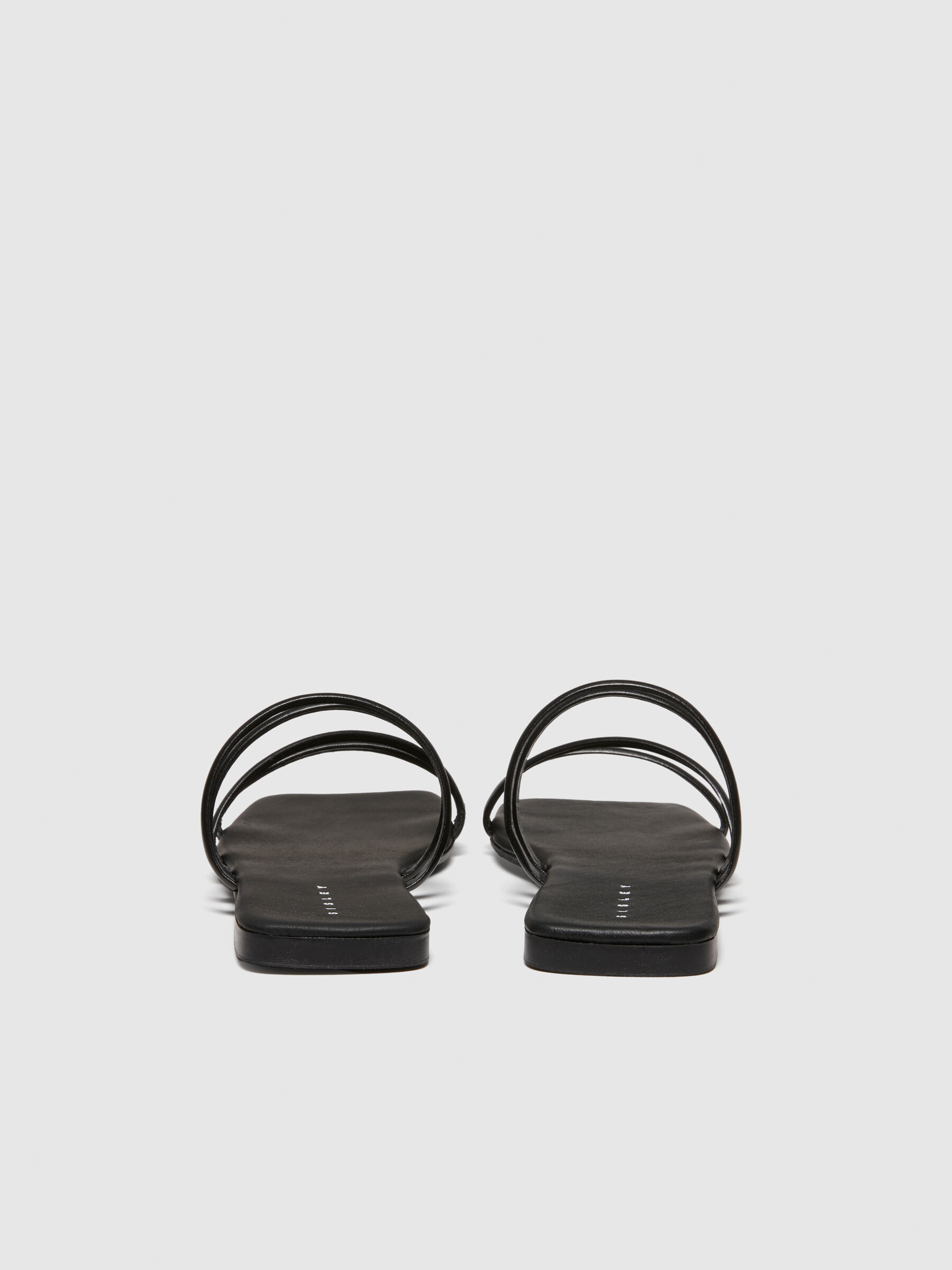 Flat sandals with bands Women image number null