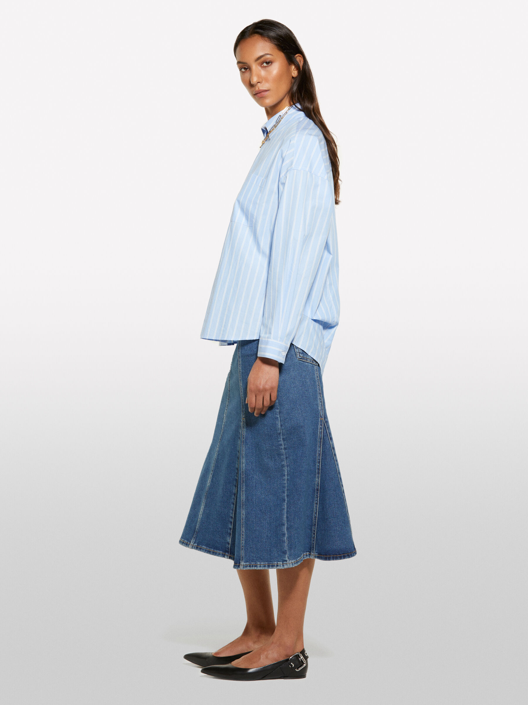 ルシェルブルー　Denim Tight Skirt J10771A-1075_ModelDetail2.jpg?