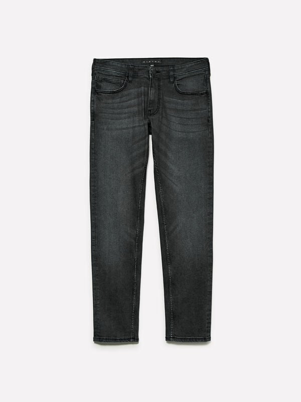 Black Style 74 slim fit jeans Black Style 74 slim fit jeans - men's slim fit jeans | Sisley
