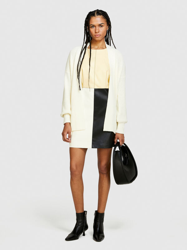 Oversized cardigan - women's cardigans | Sisley