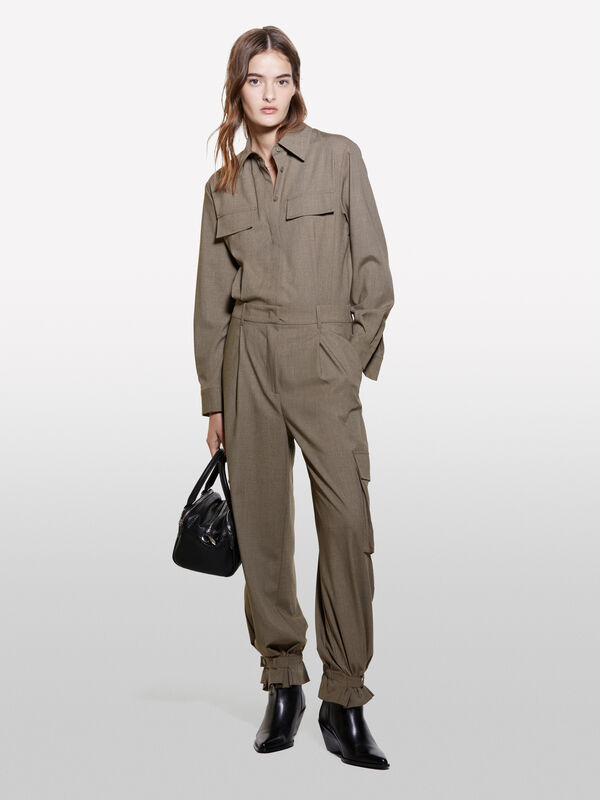 Cargo set - women's jumpsuits | Sisley