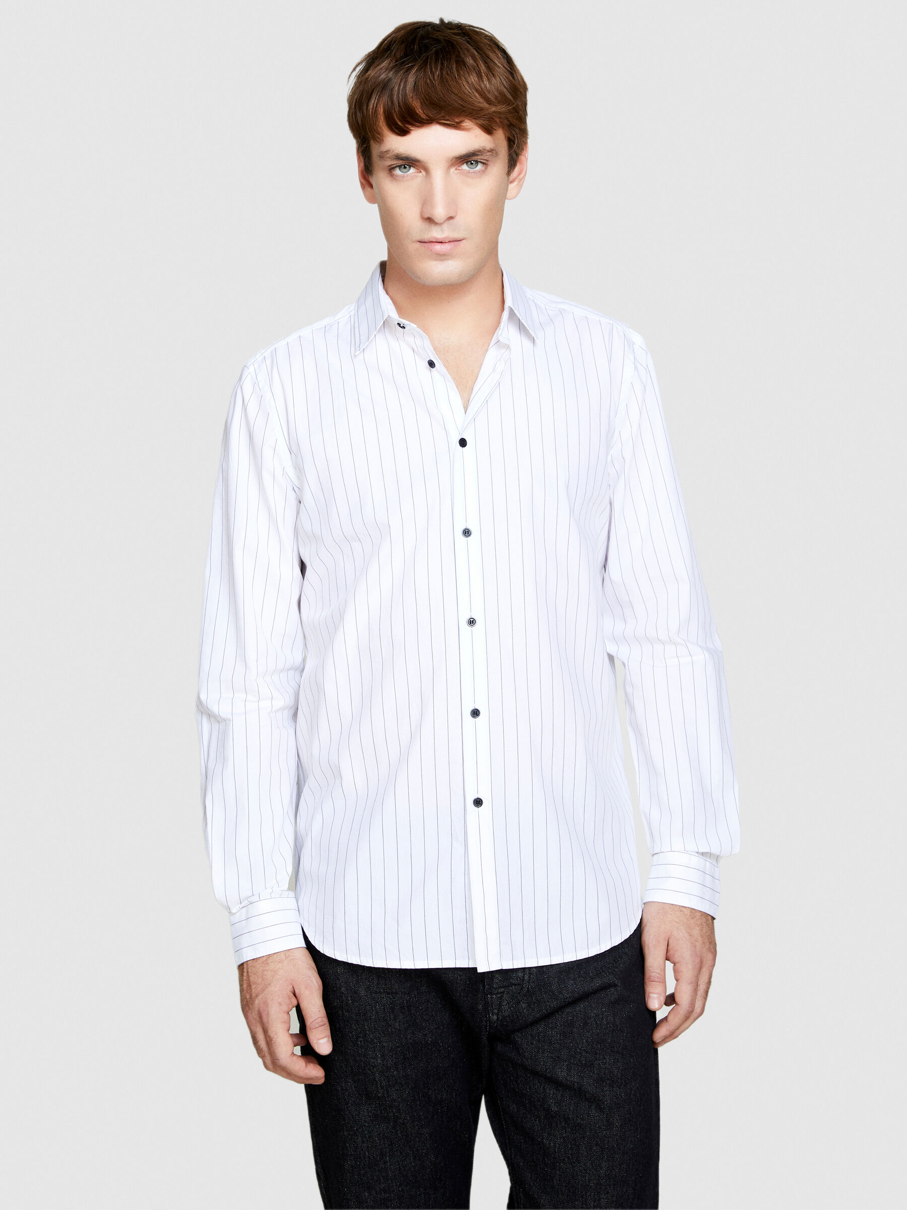 Striped shirt Men image number null