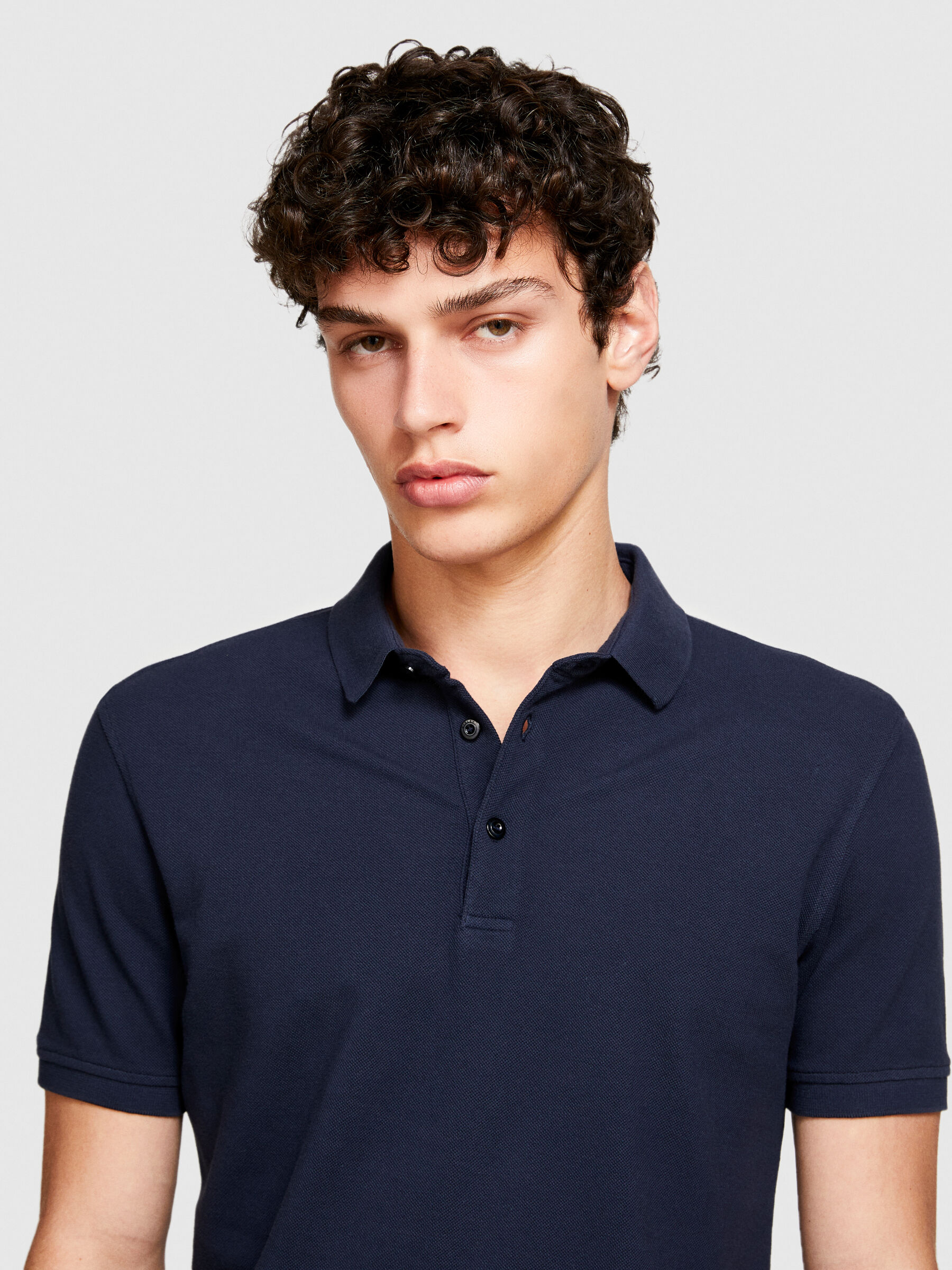 Slim fit polo Men image number null