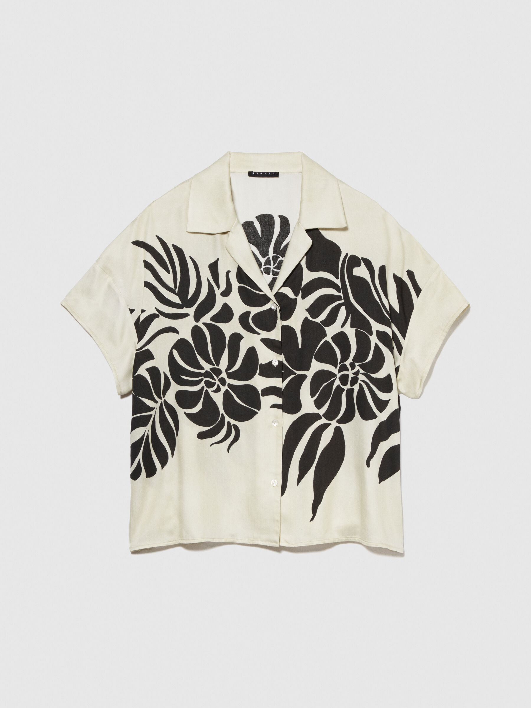 Short sleeve printed shirt Women image number null