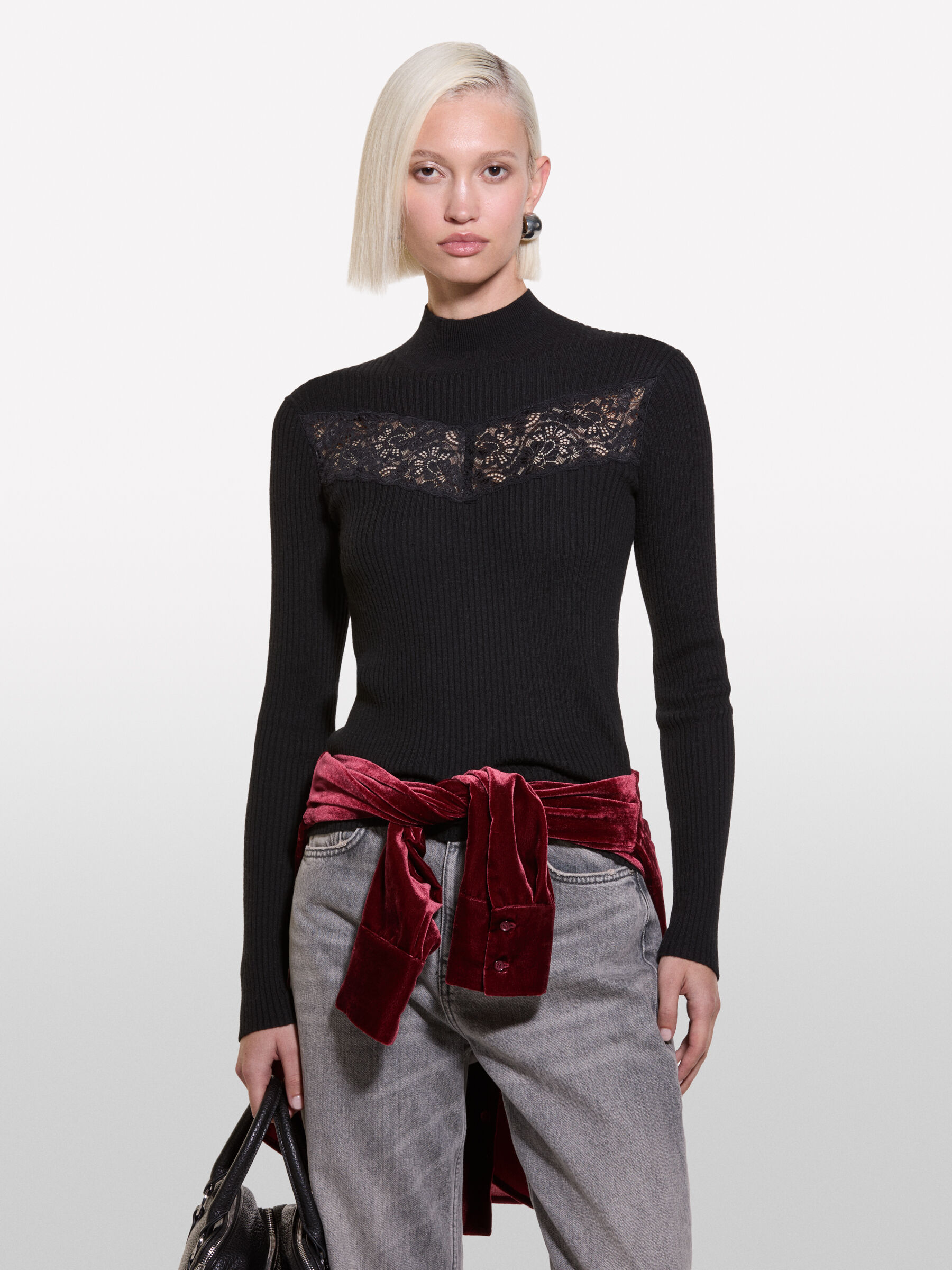 TURTLE NECK SW. L/S Women image number null