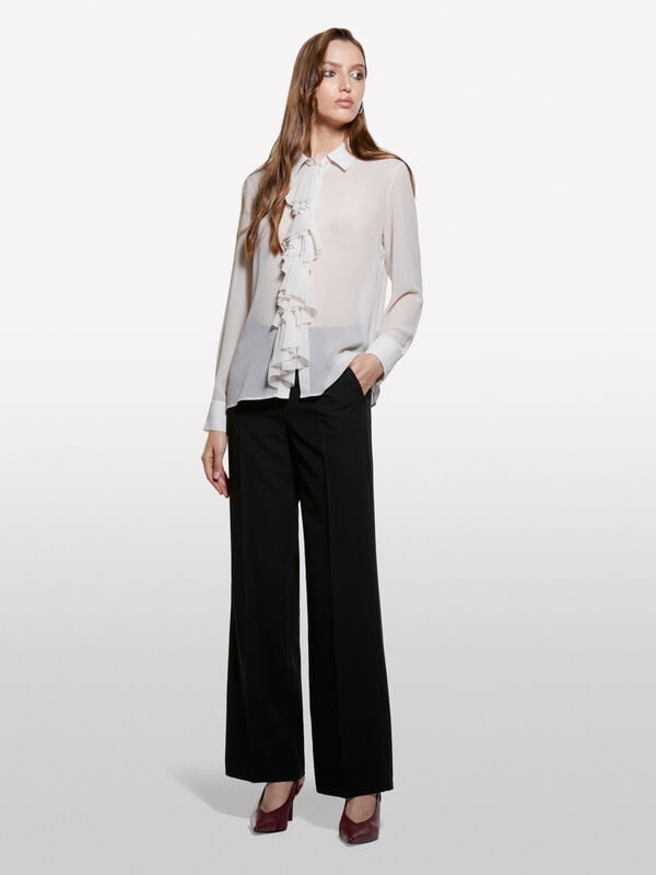 Palazzo trousers - women's palazzo trousers | Sisley