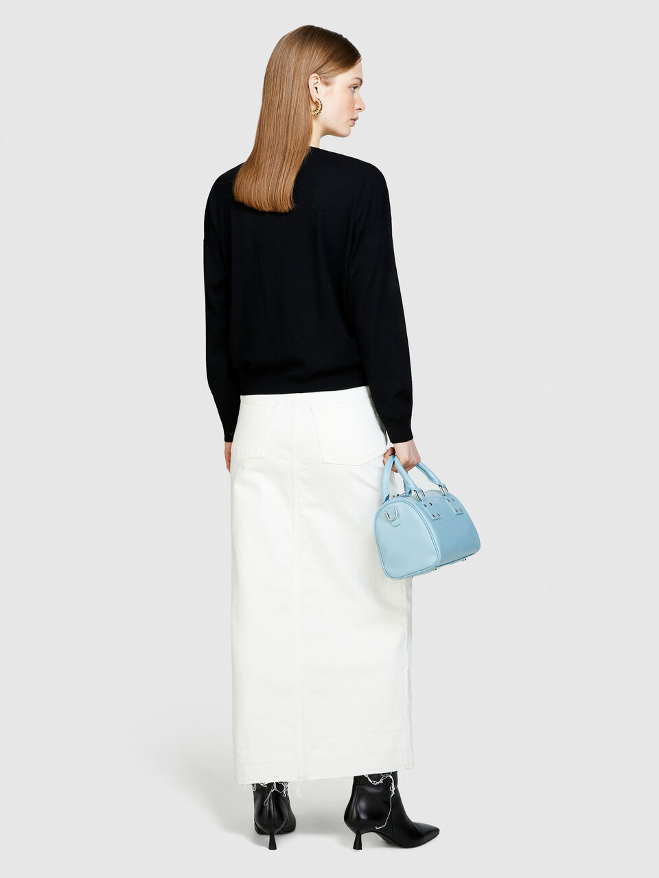 Boat neck sweater Women image number null