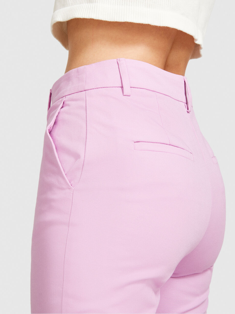 High-waisted trousers Women image number null