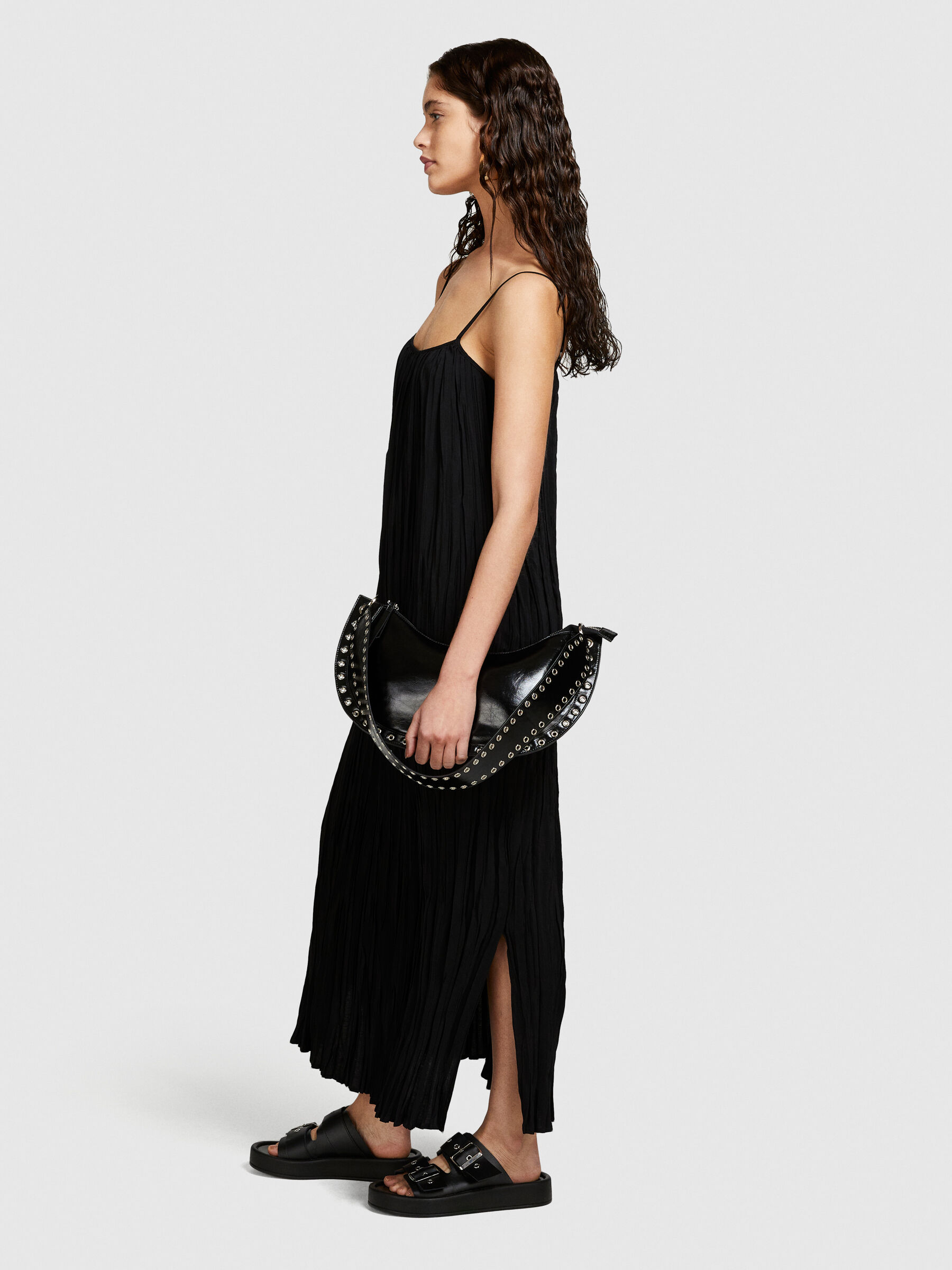 Pleated dress Women image number null