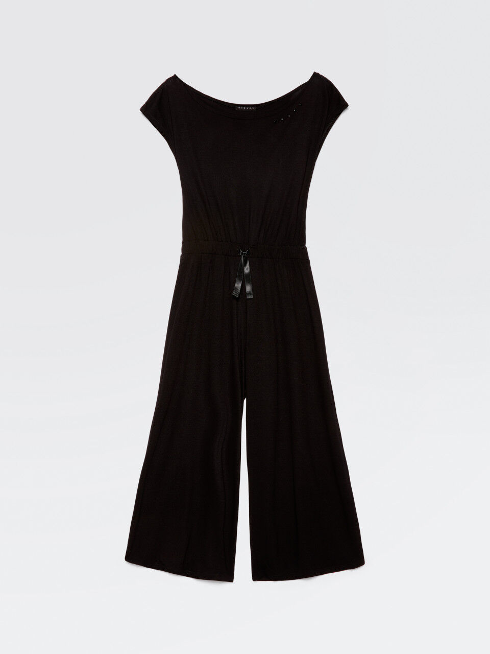 Jumpsuit with palazzo trousers