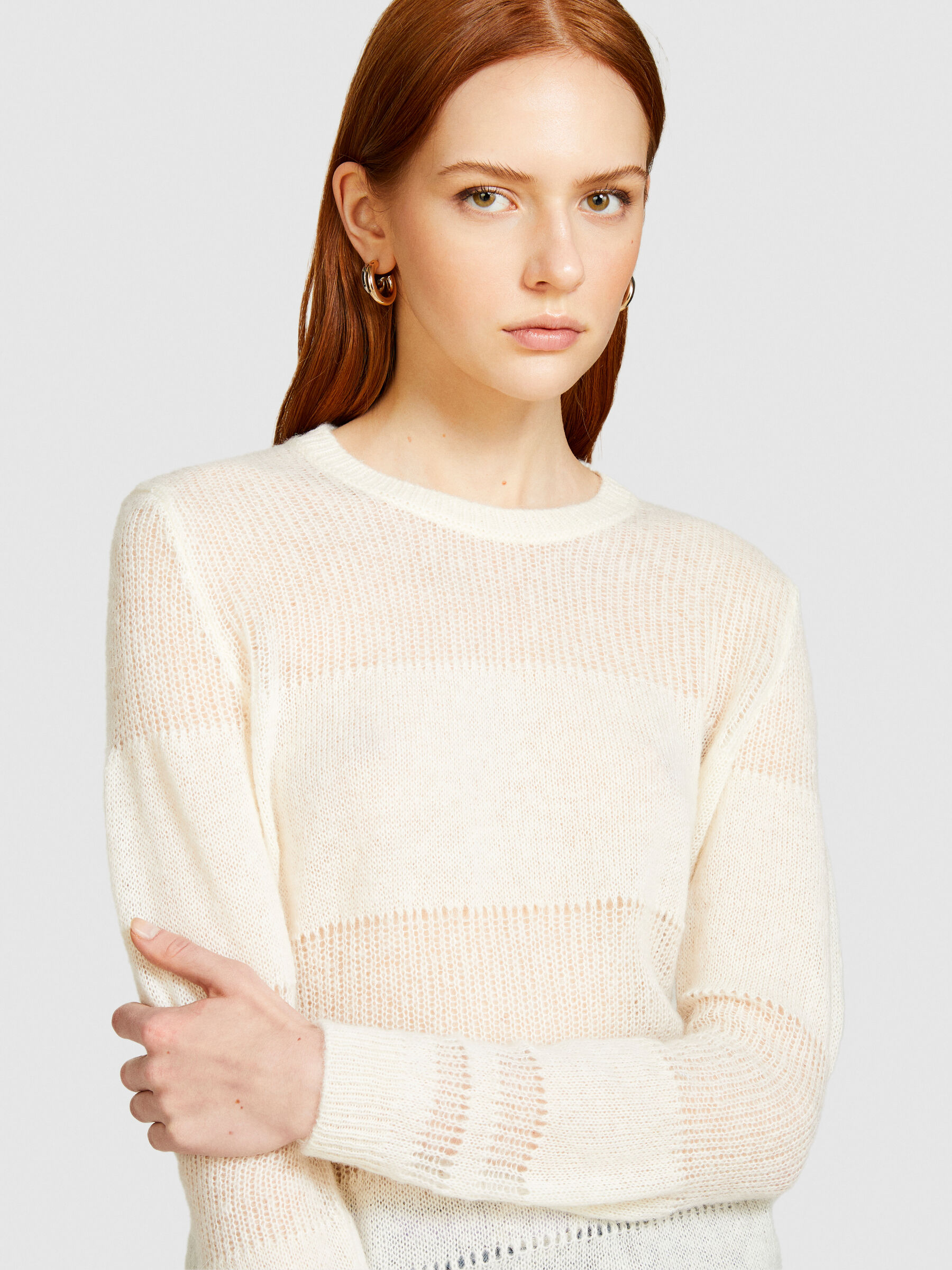 Alpaca blend sweater Women image number null