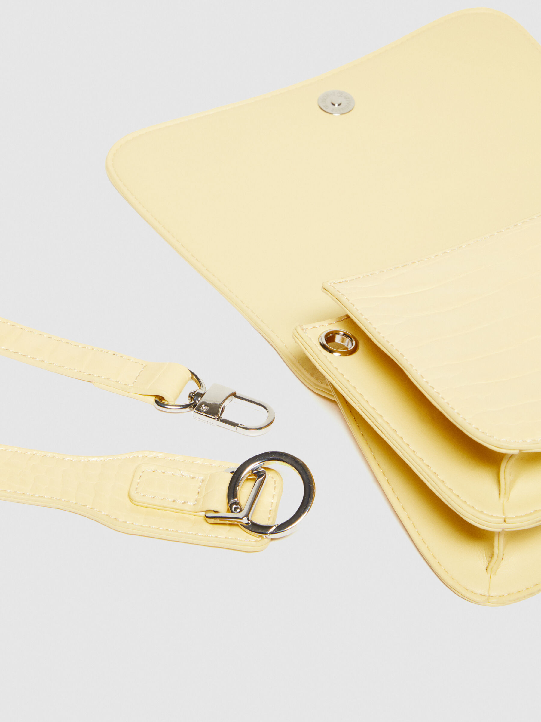 Croc print bag Women image number null