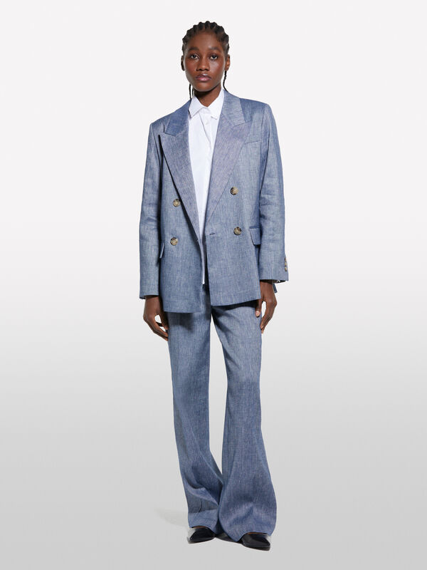 Denim look blazer - women's blazers | Sisley