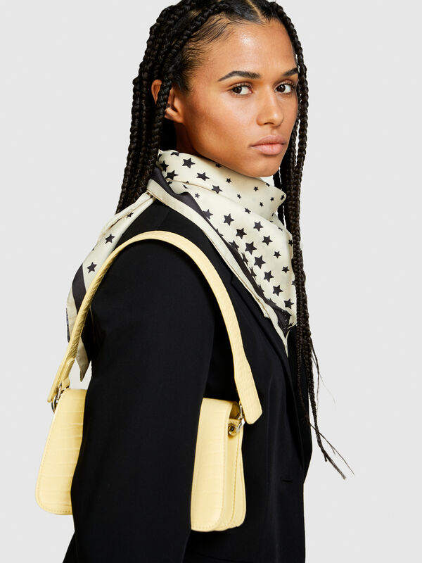Printed square scarf - women's scarves and foulards | Sisley