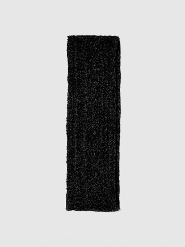 Neck scarf in chenille - girls' accessories | Sisley Young