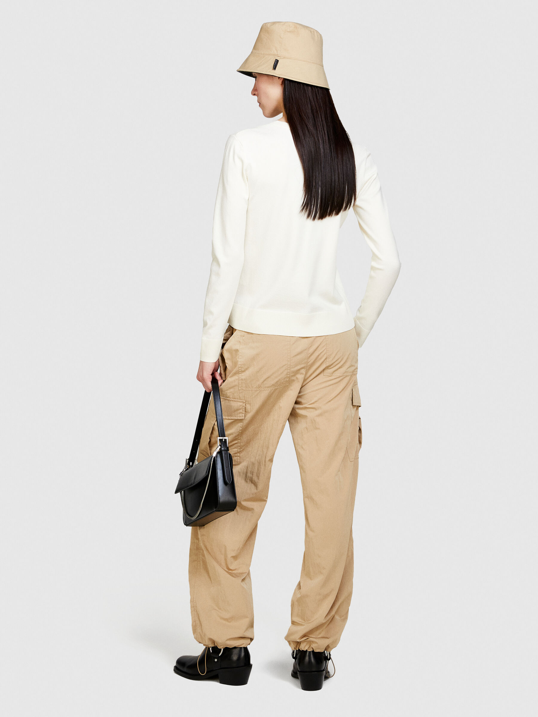 Solid colored sweater Women image number null