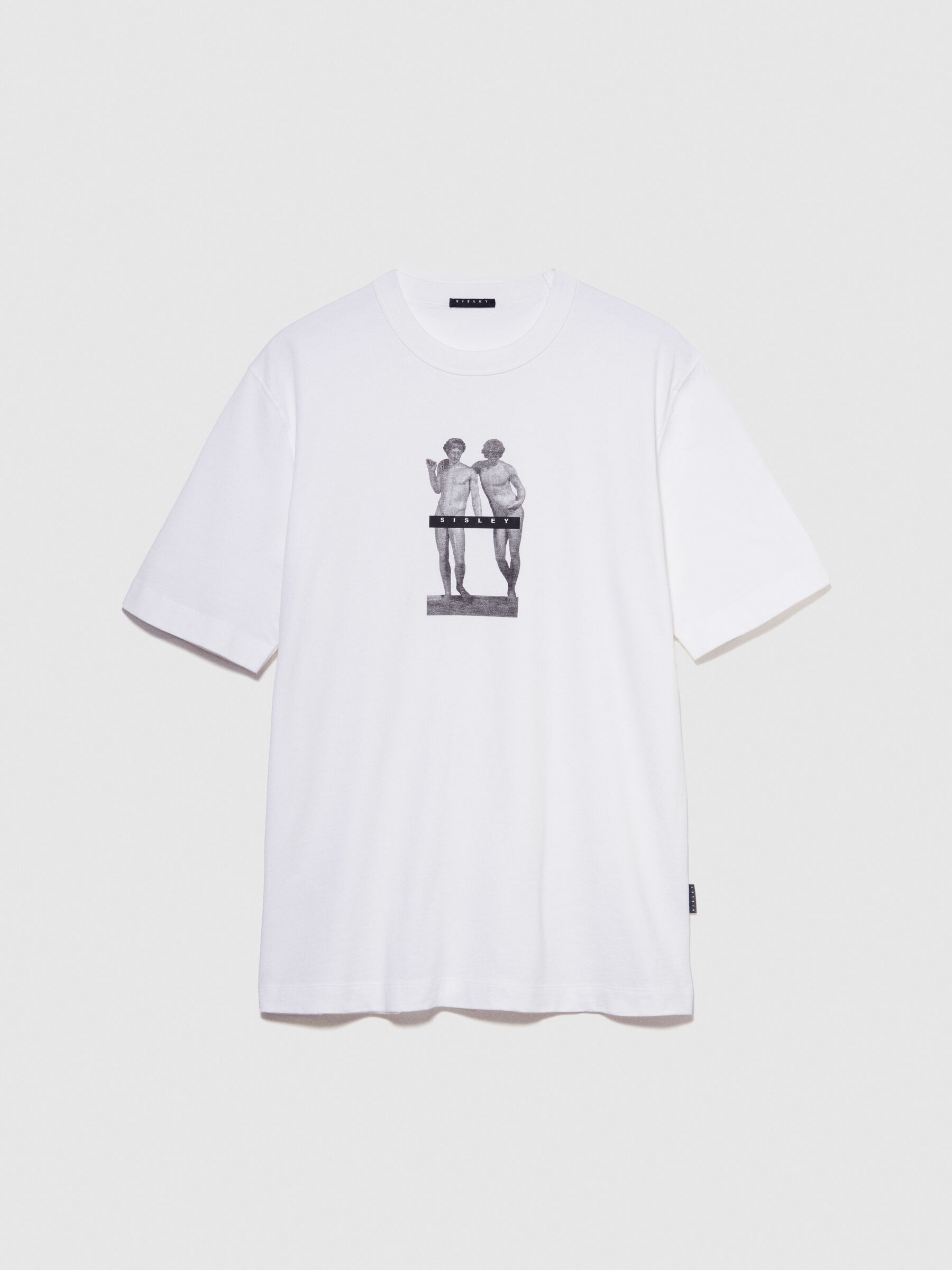 T shirt with print White Sisley