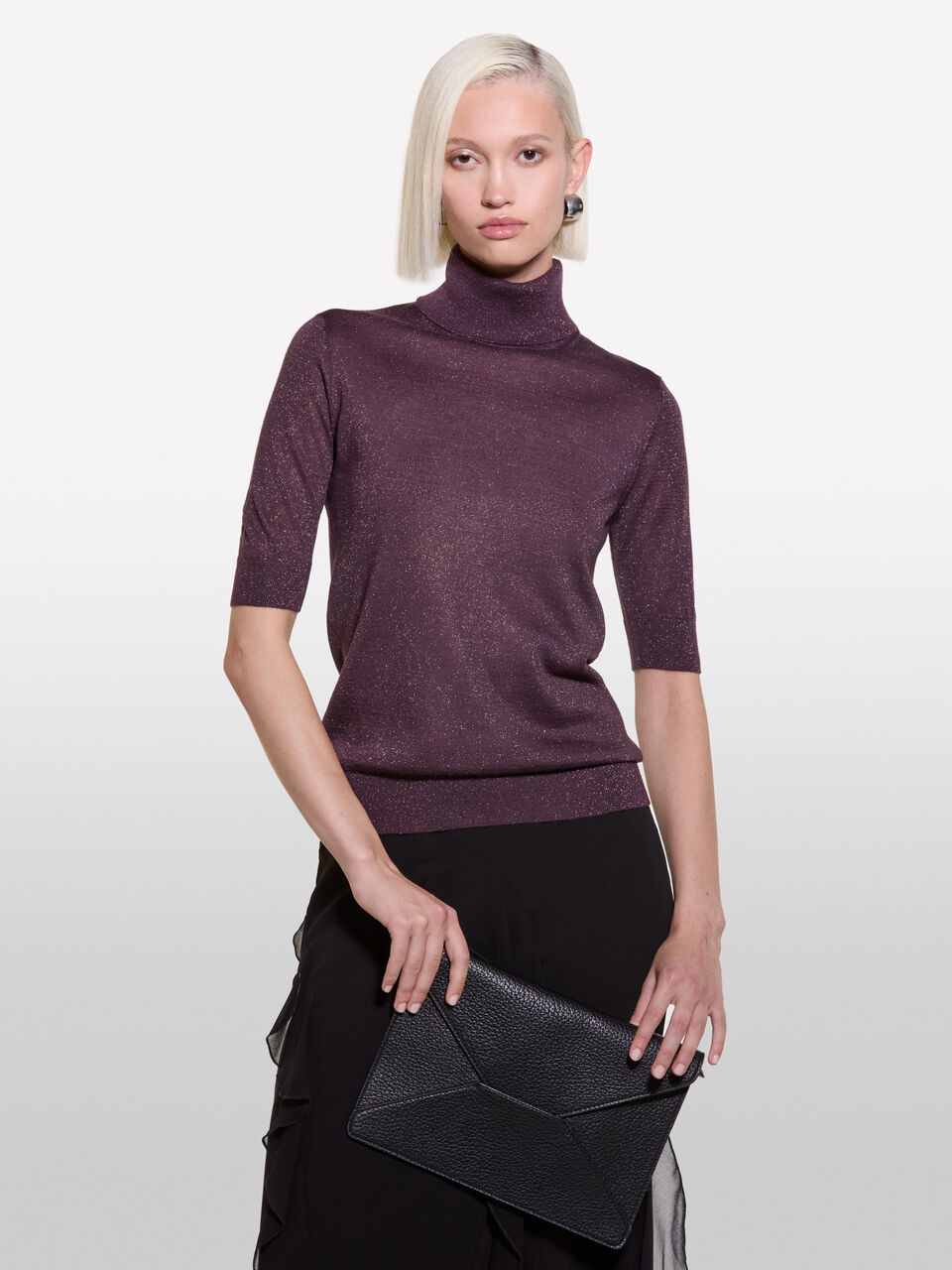 TURTLE NECK SWEATER Women image number null