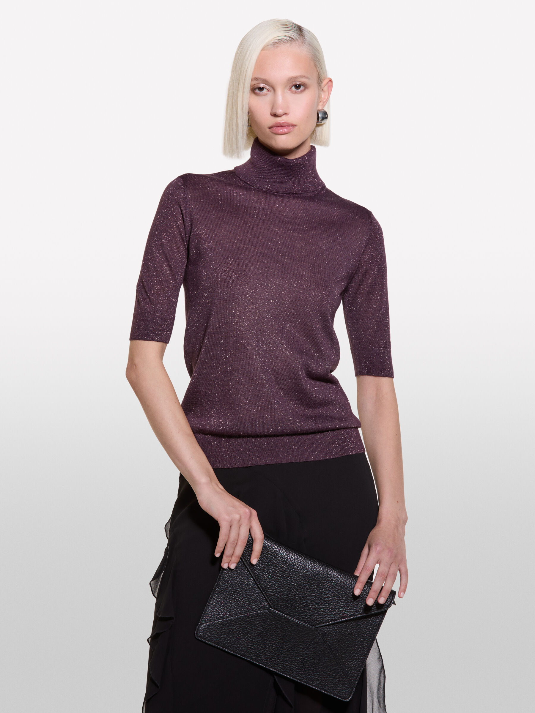 TURTLE NECK SWEATER Women image number null