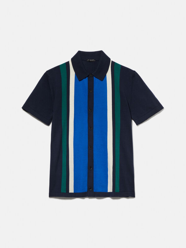 Knit shirt, Multi-color - Sisley