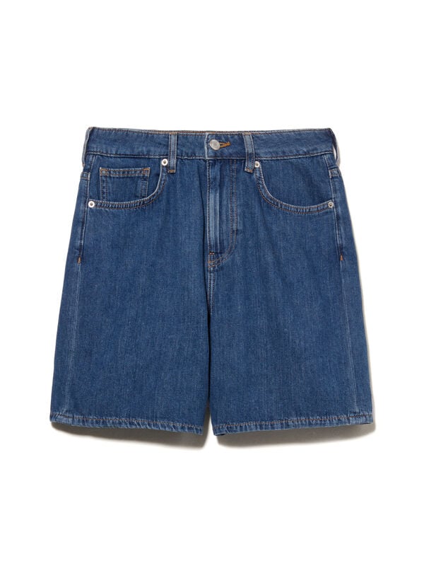 Regular fit jean shorts Regular fit jean shorts - women's jean shorts | Sisley