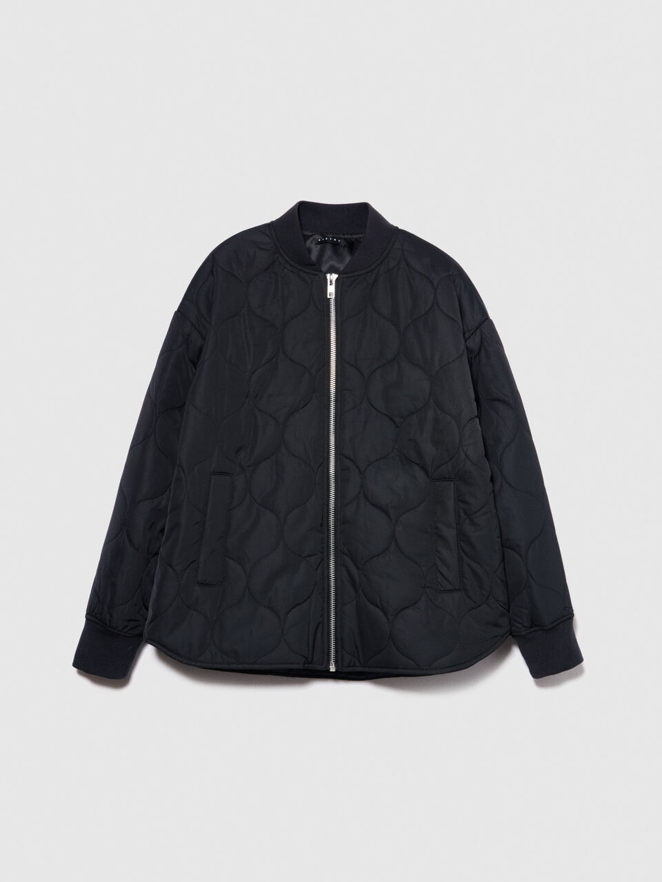 Oversized fit padded bomber jacket Women image number null