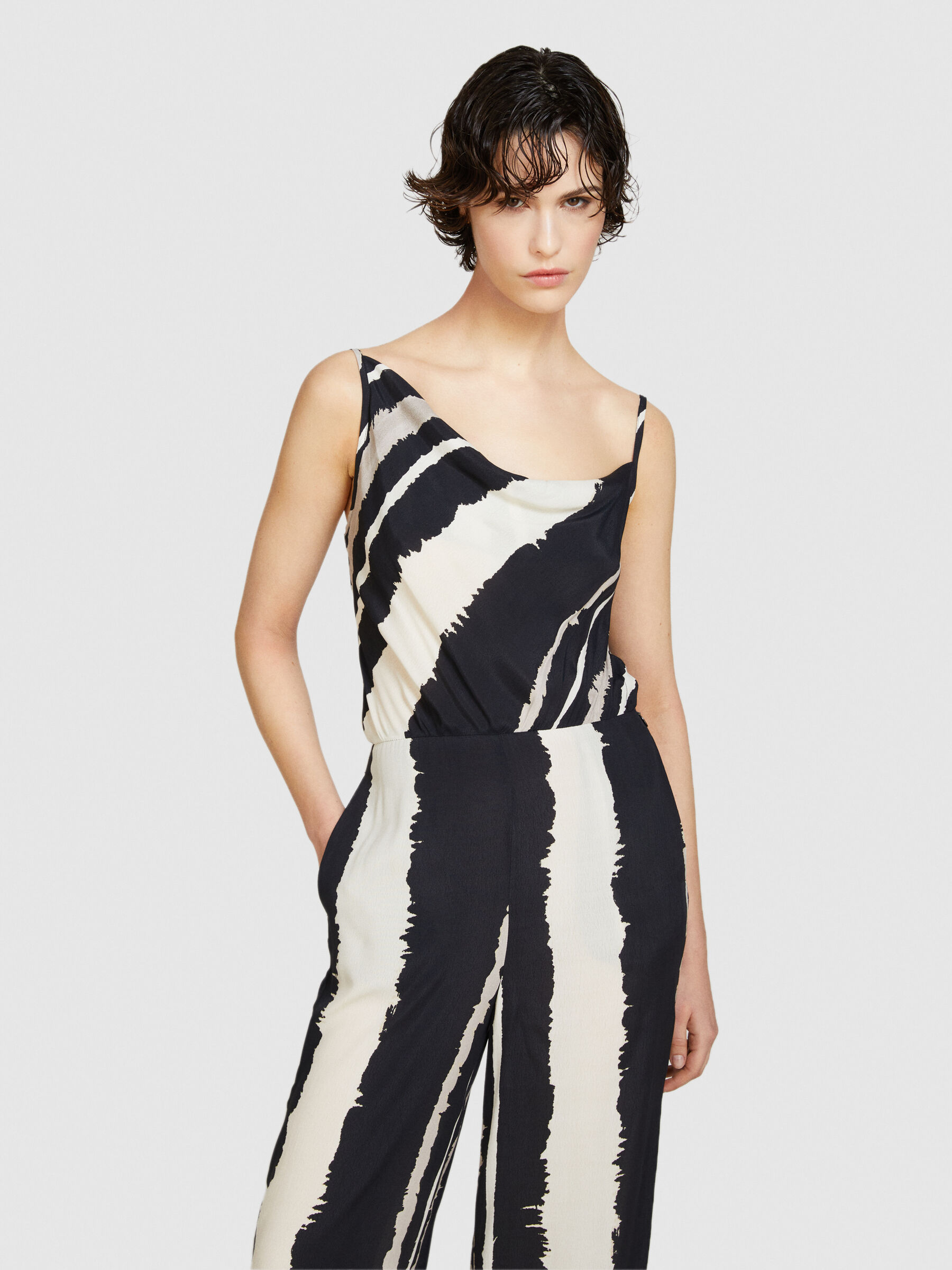 Printed jumpsuit Multi color Sisley