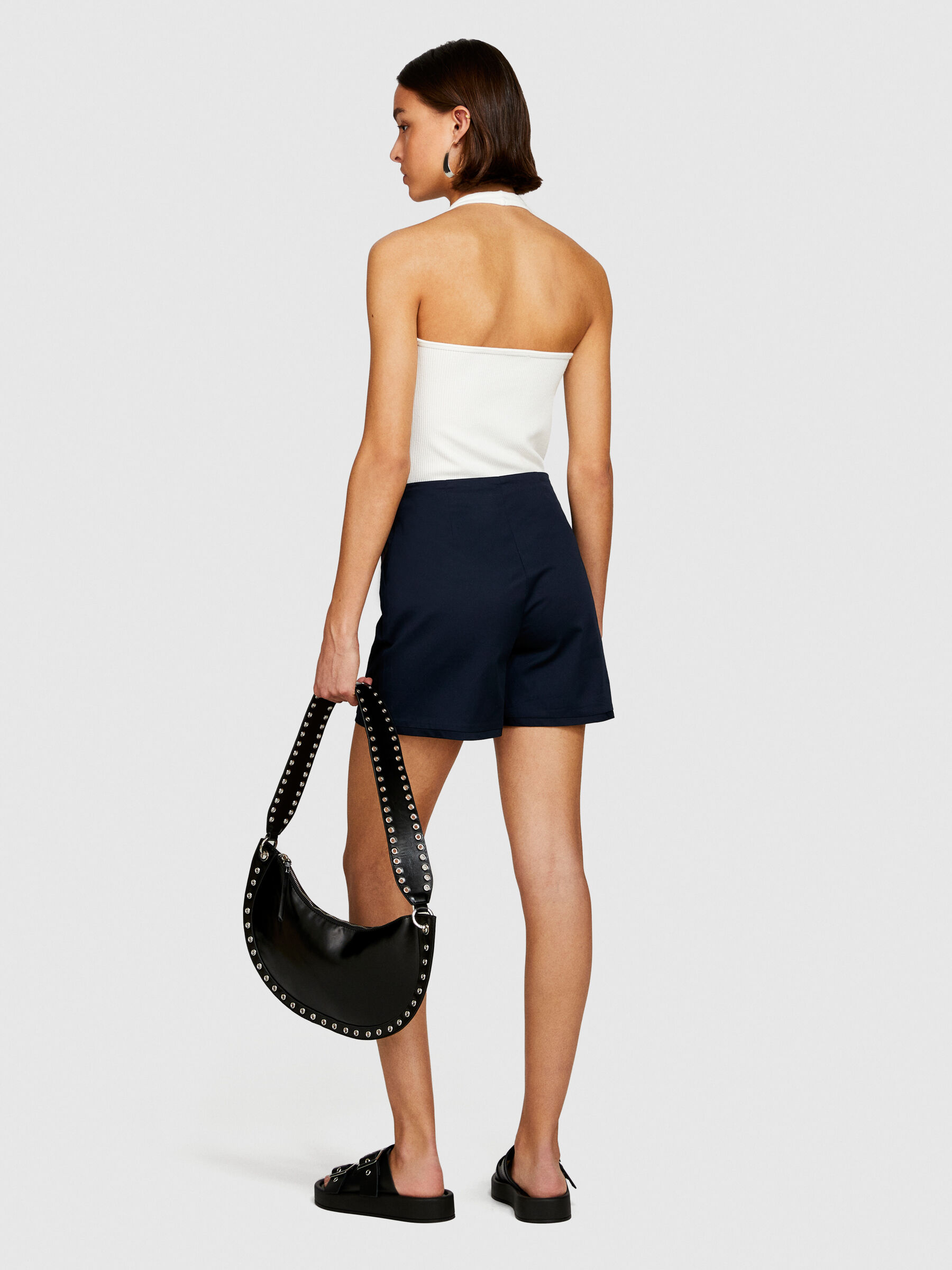 Regular fit shorts Women image number null