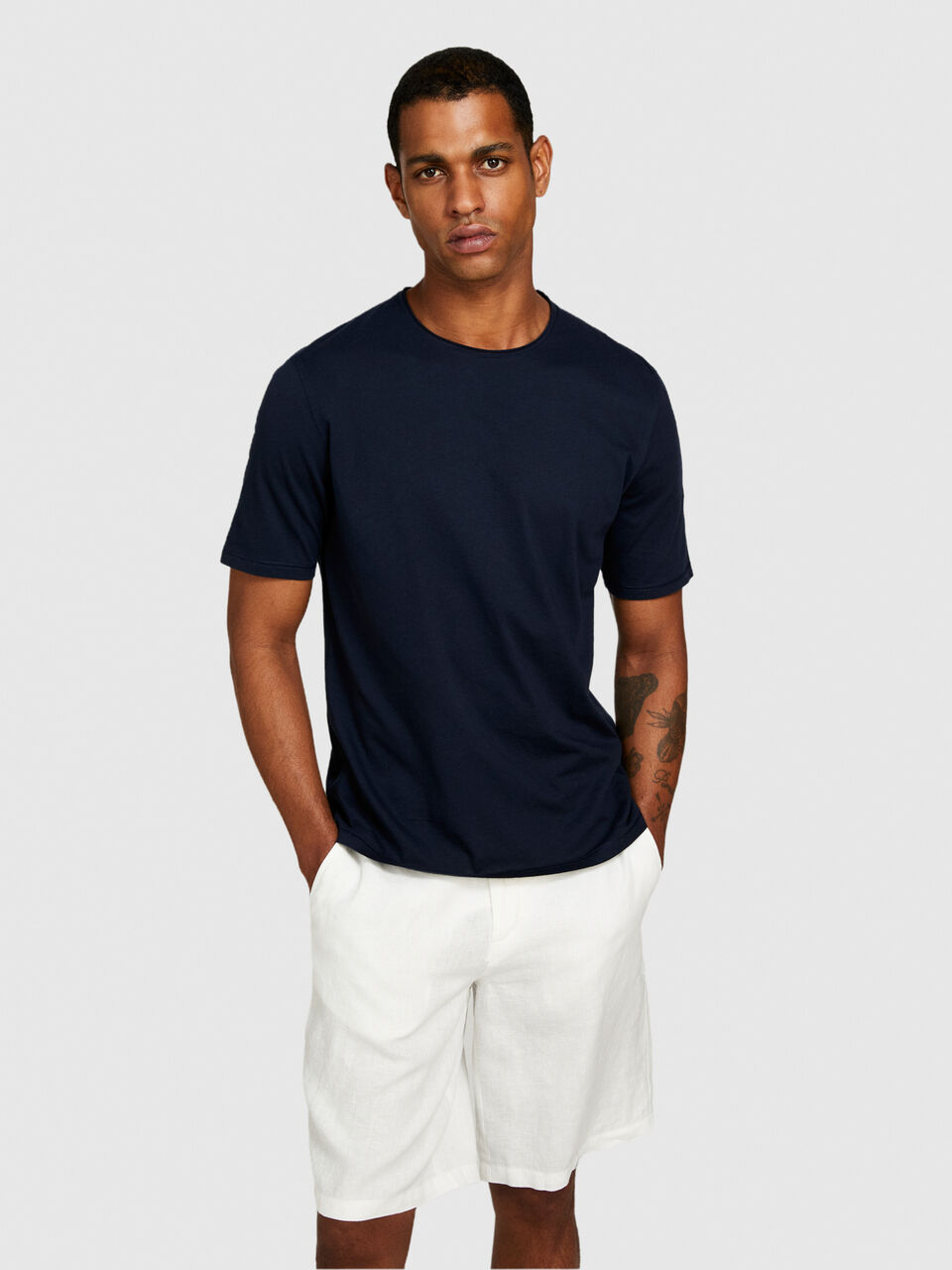 Raw cut t-shirt Men image number null