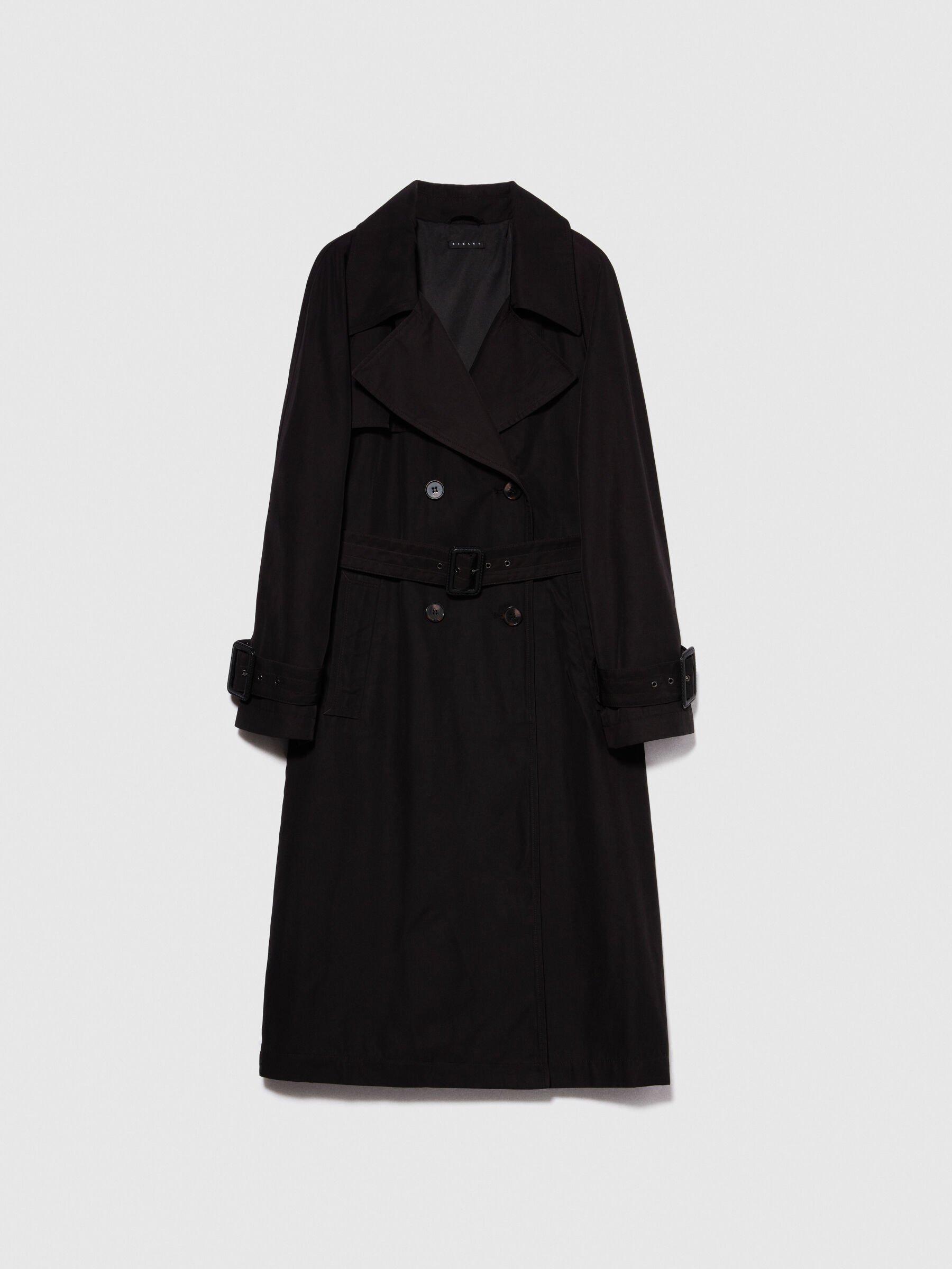Glossy trench coat Women image number null