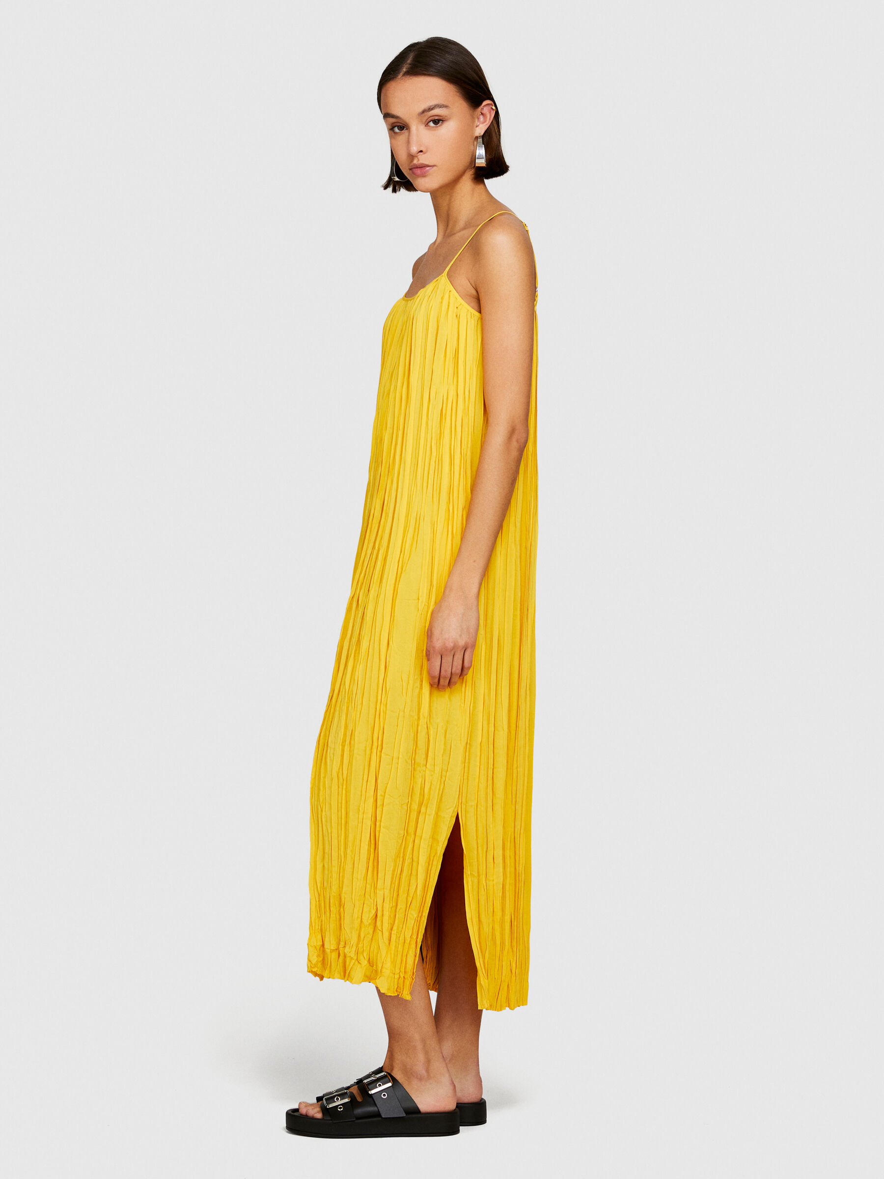 Pleated dress Women image number null