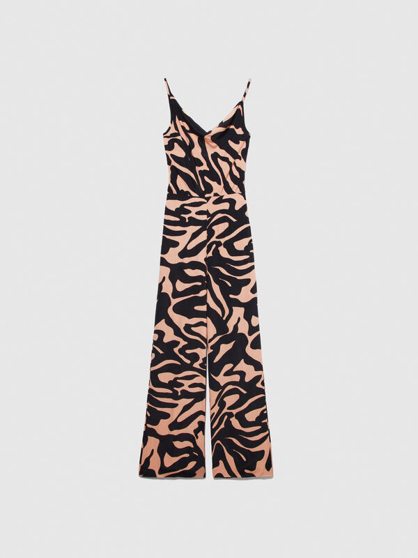 Printed jumpsuit - women's jumpsuits | Sisley