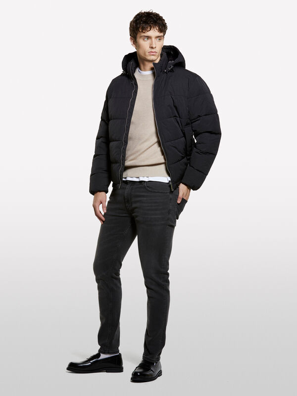 Black Style 73 skinny fit jeans - men's skinny fit jeans | Sisley