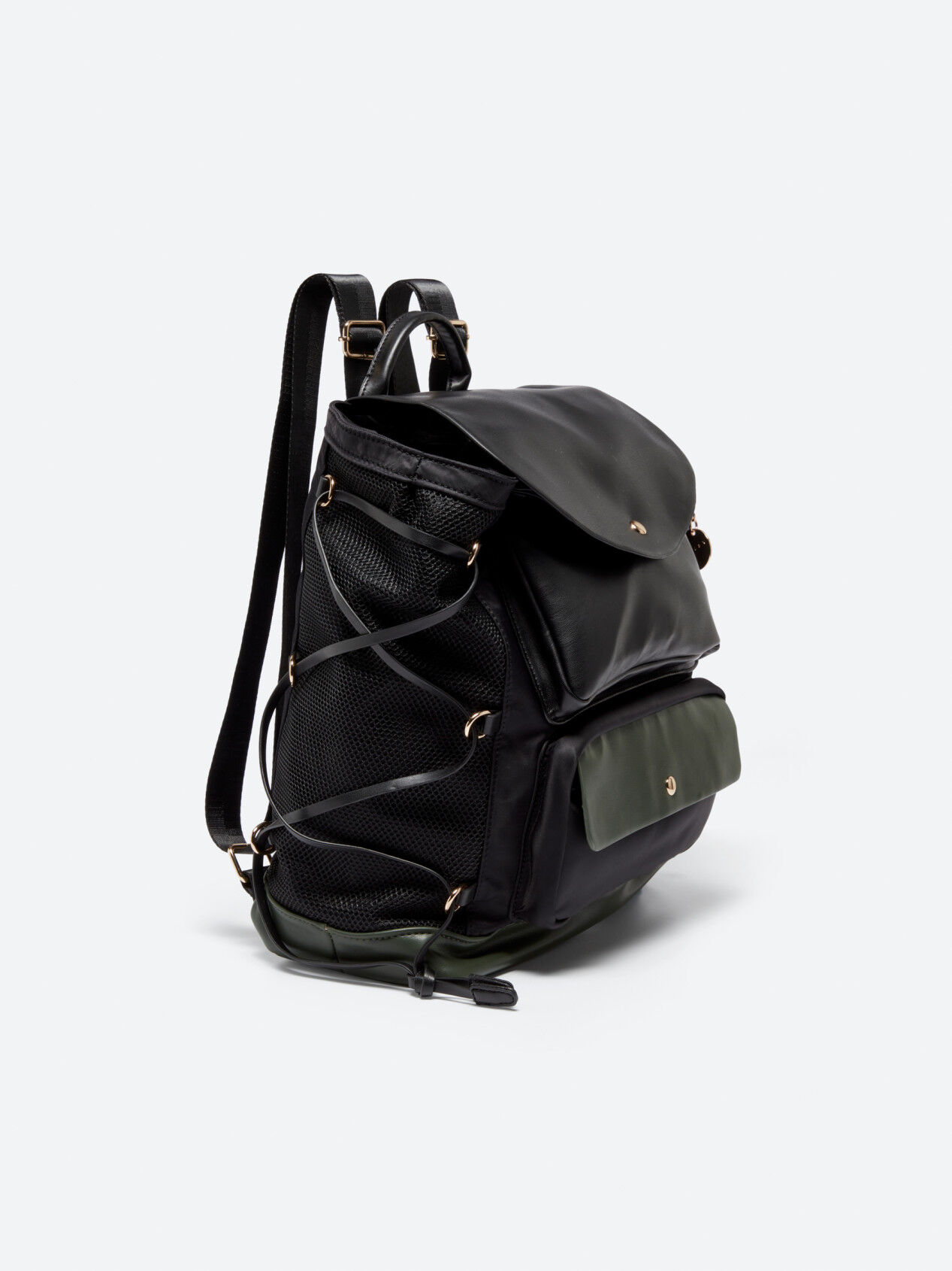 Multi pocket rucksack clearance
