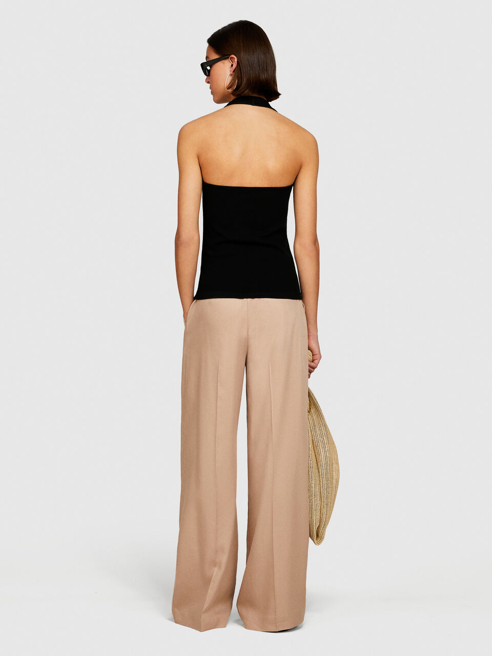 Seamless ribbed top Women image number null