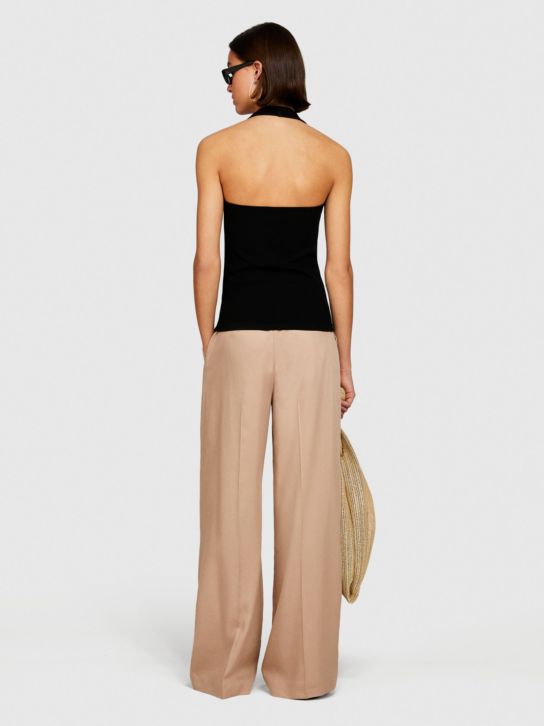 Seamless ribbed top Women image number null