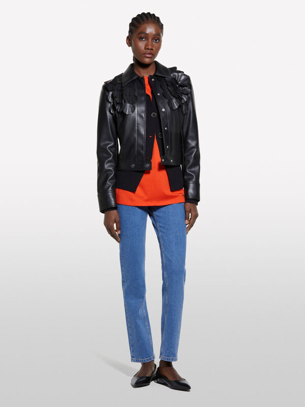 Black knit blazer - women's blazers | Sisley