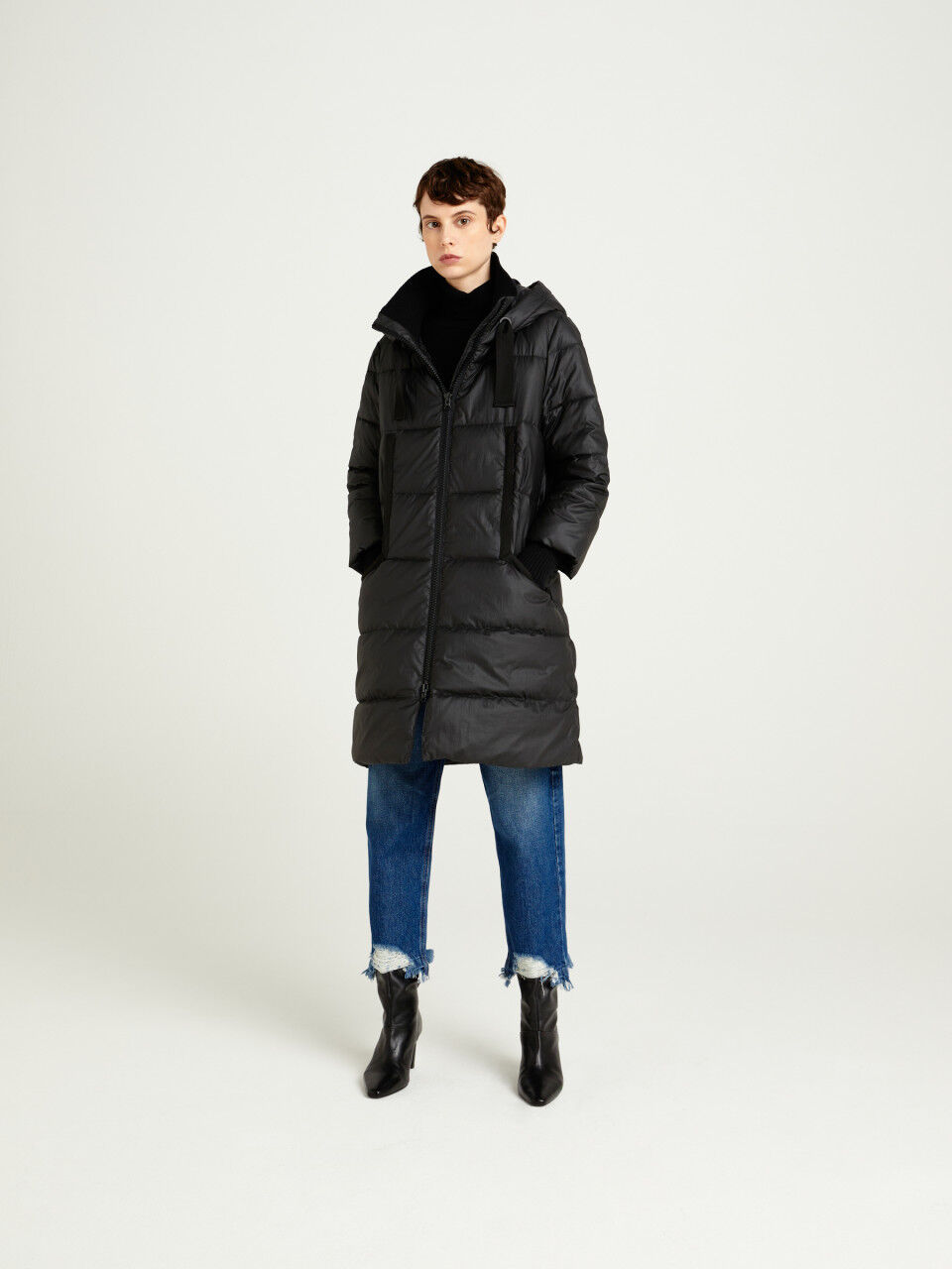Sisley puffer jacket clearance