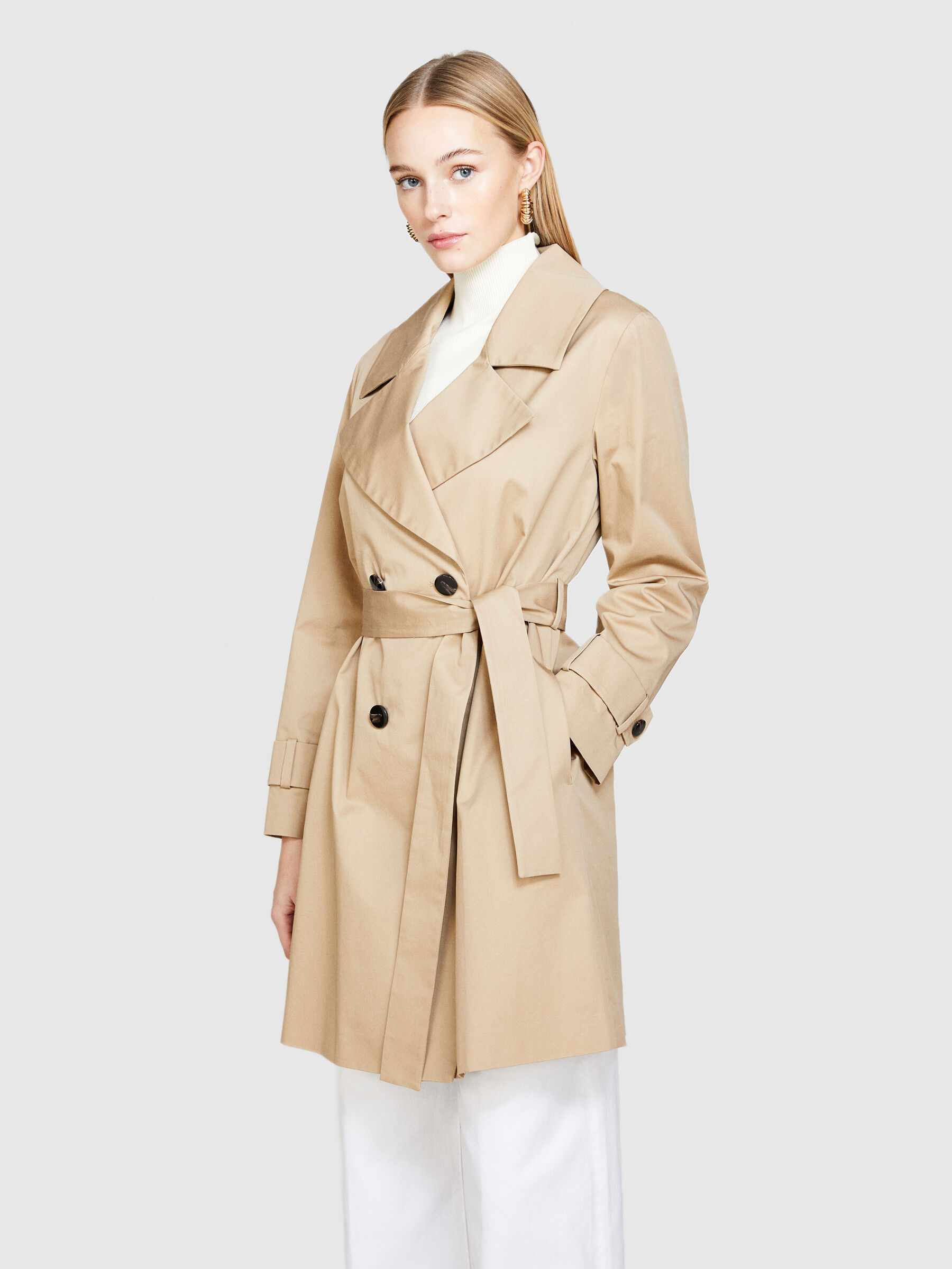 Women's trench raincoat 2025
