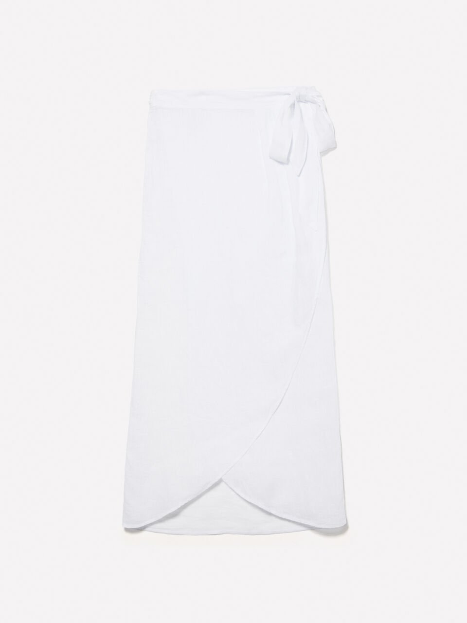 Pareo skirt in 100% linen Women image number null