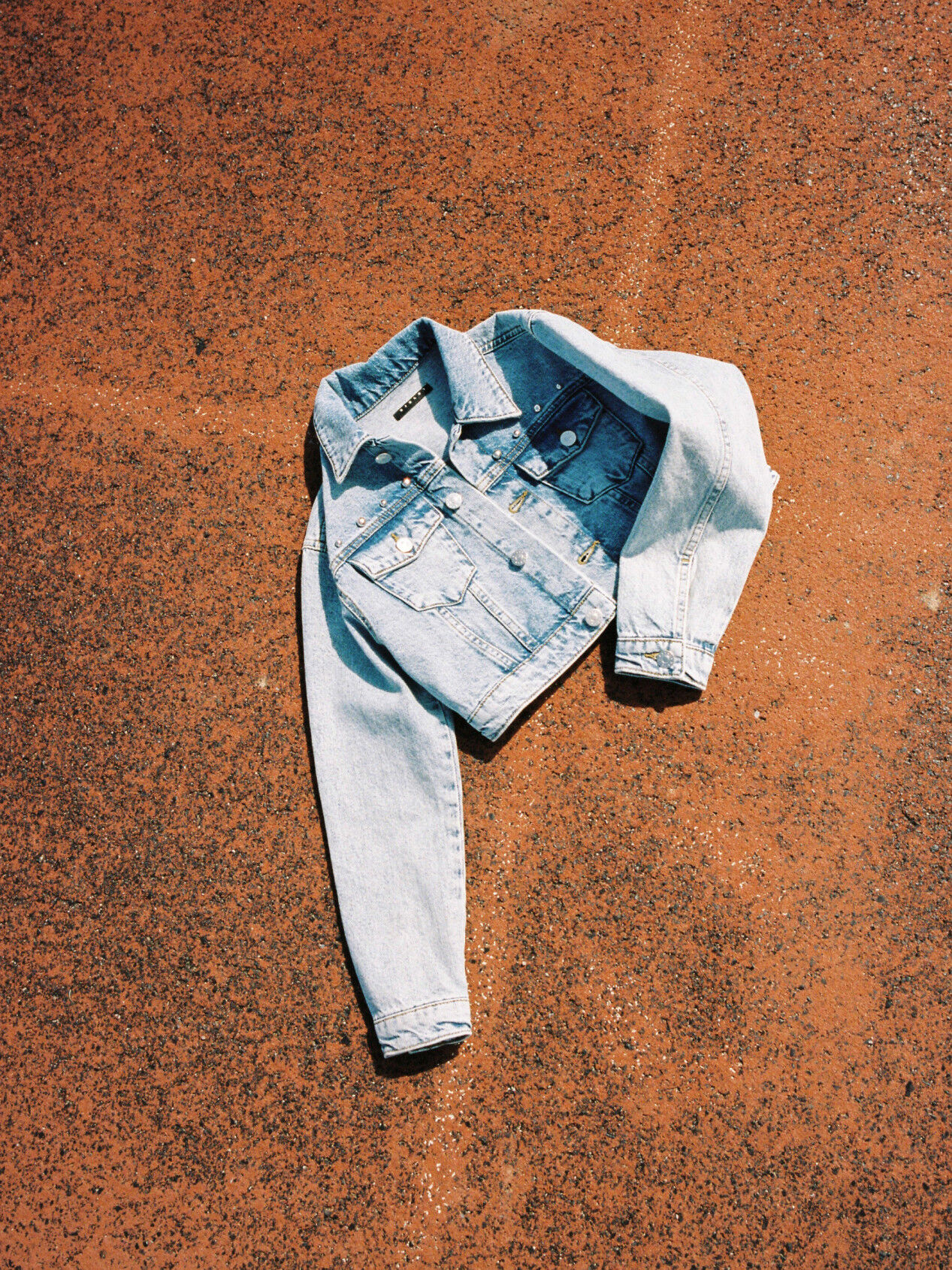 White jean jacket new arrivals juniors
