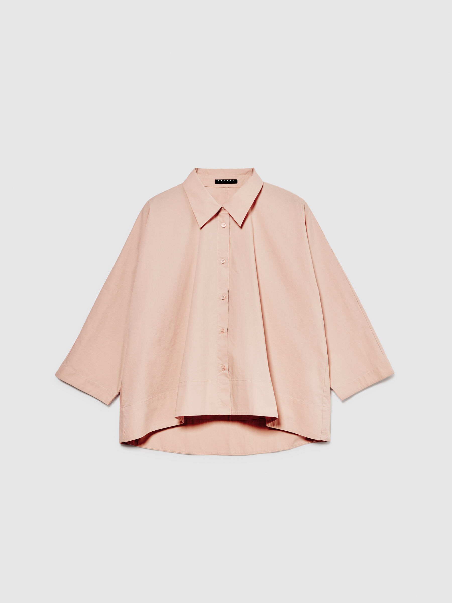 Shirt with kimono sleeves Women image number null