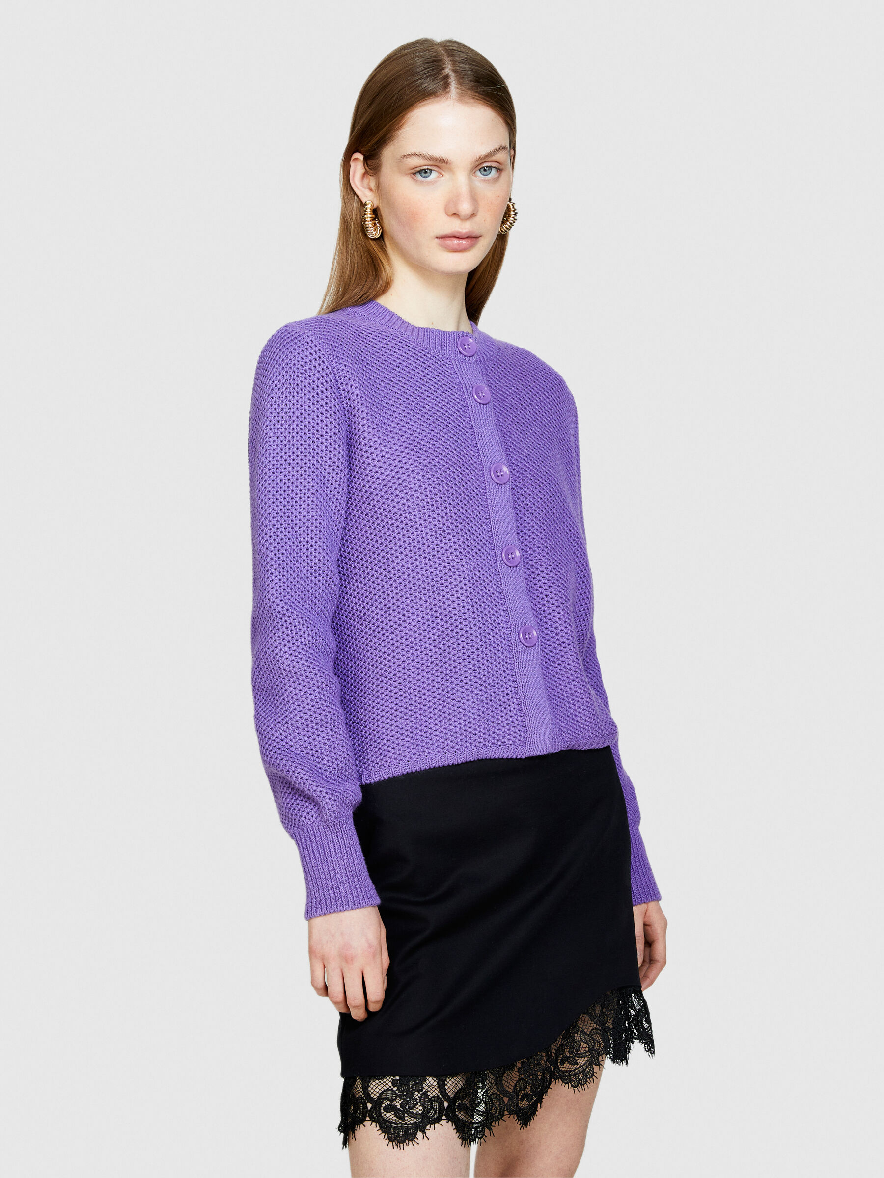 Cardigan with buttons Women image number null