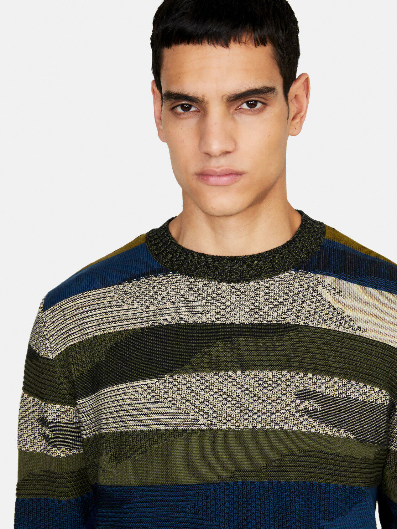 Camouflage discount sweater mens