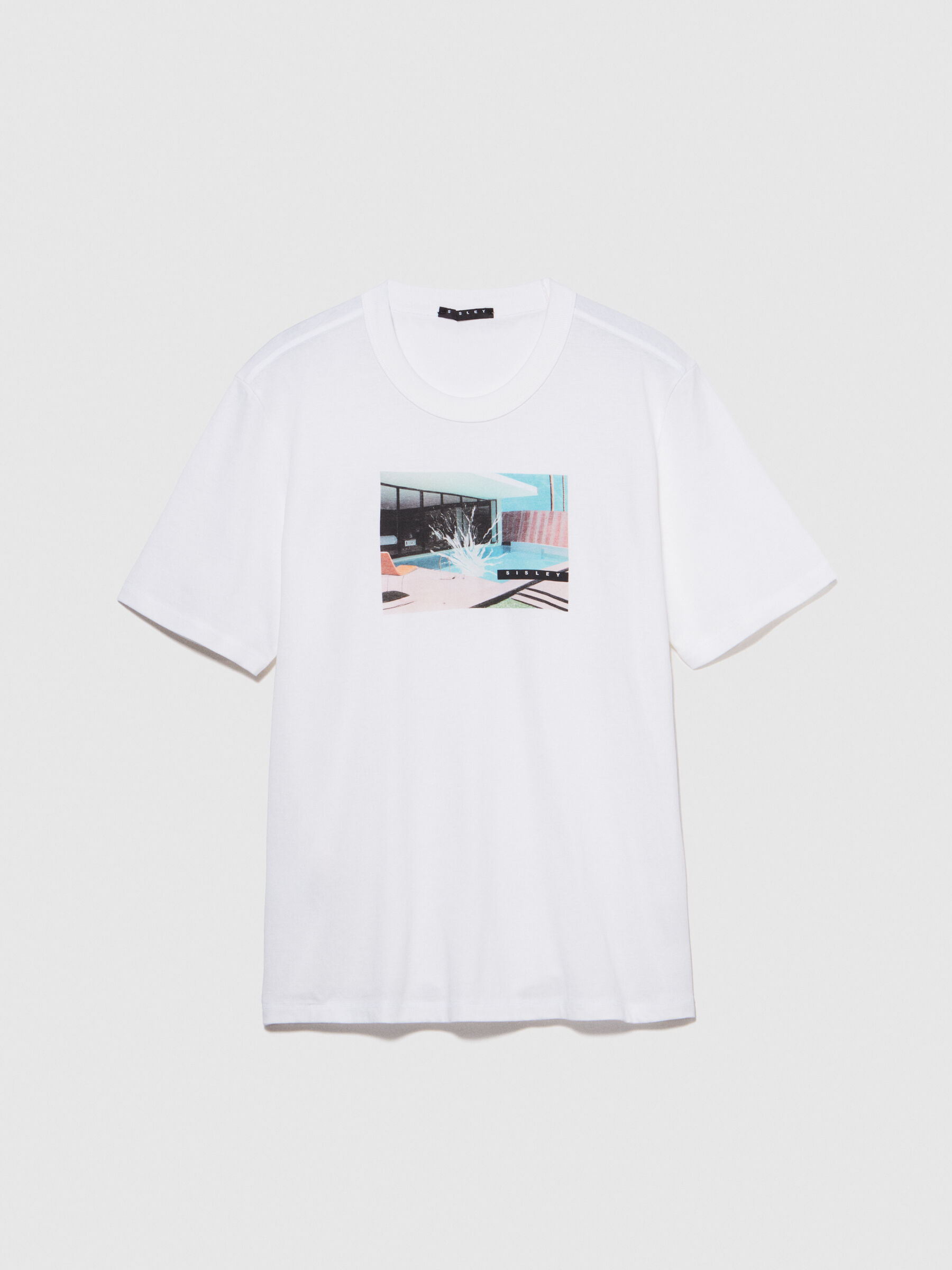 Relaxed fit t-shirt with print Men image number null