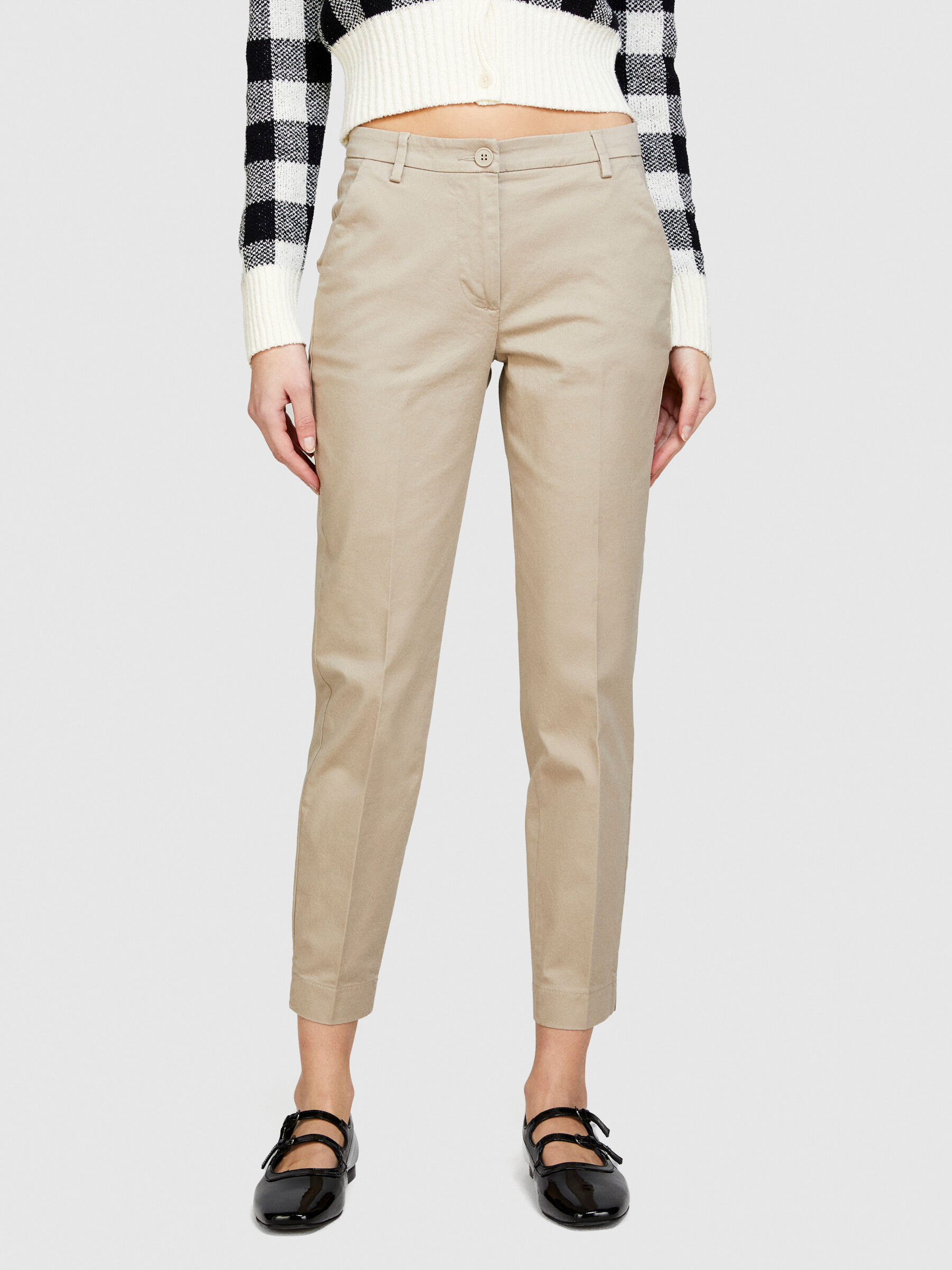 Slim fit chinos womens on sale