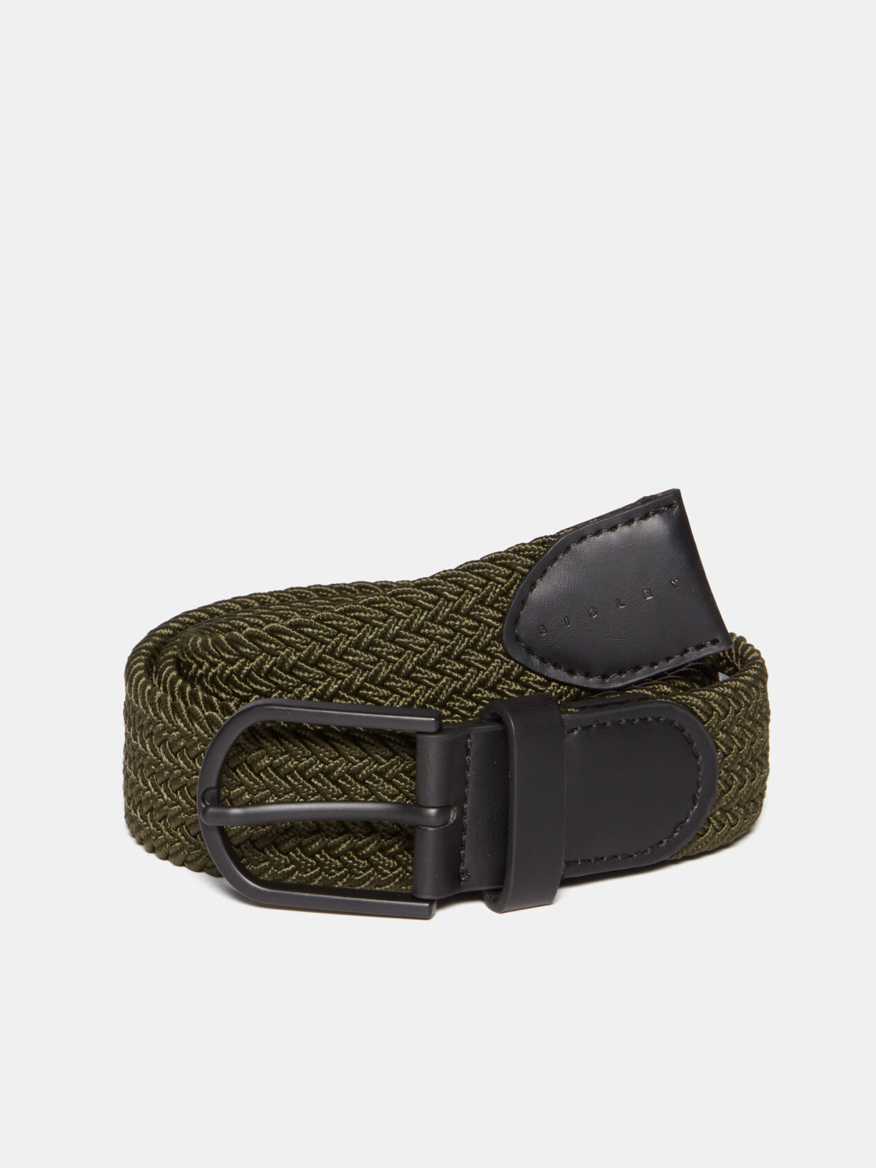Fabric belt Military Green Sisley