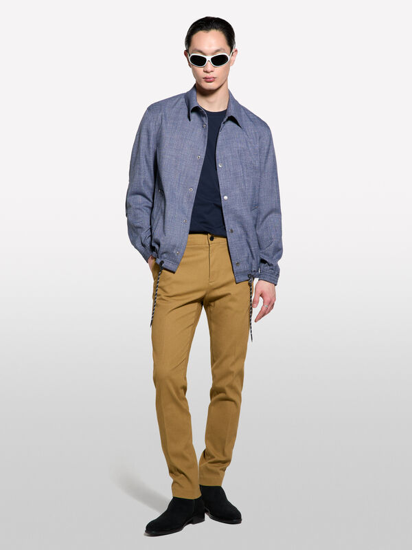 Gray lightweight jacket - men's jackets and coats | Sisley
