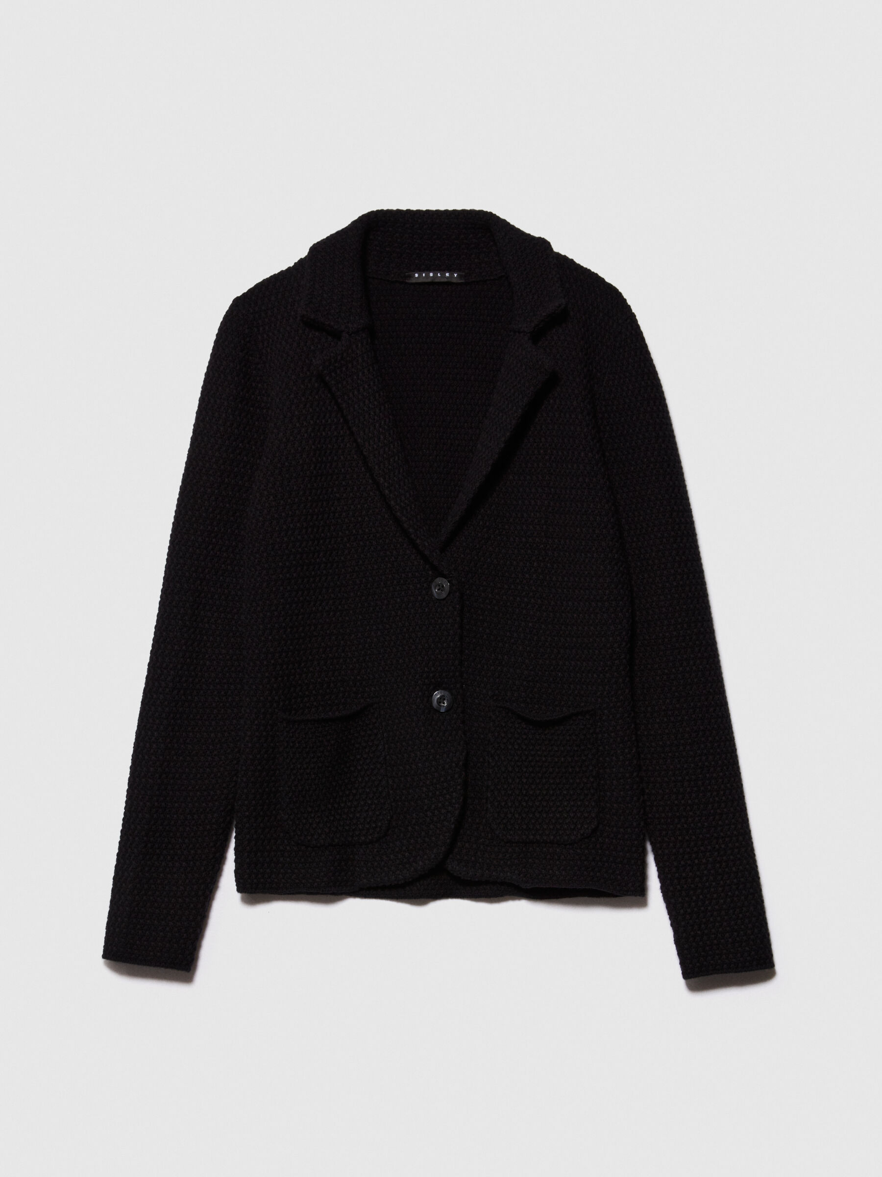 Knit blazer Women image number null