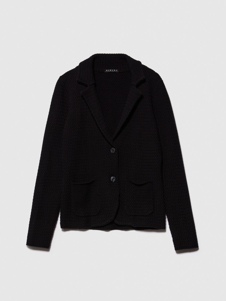 Knit blazer Women image number null